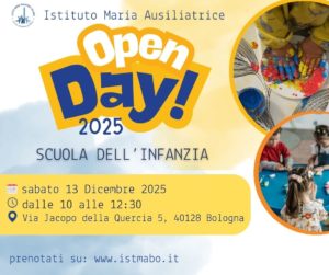 Open Day 2025 Istmabo INFANZIA